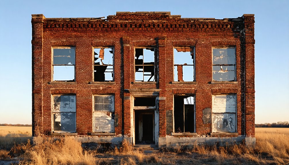 abandoned structures emotive compositions atmospheric light