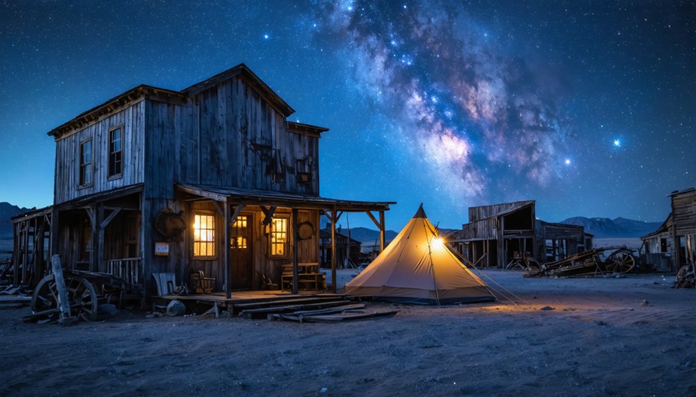 abandoned towns for camping