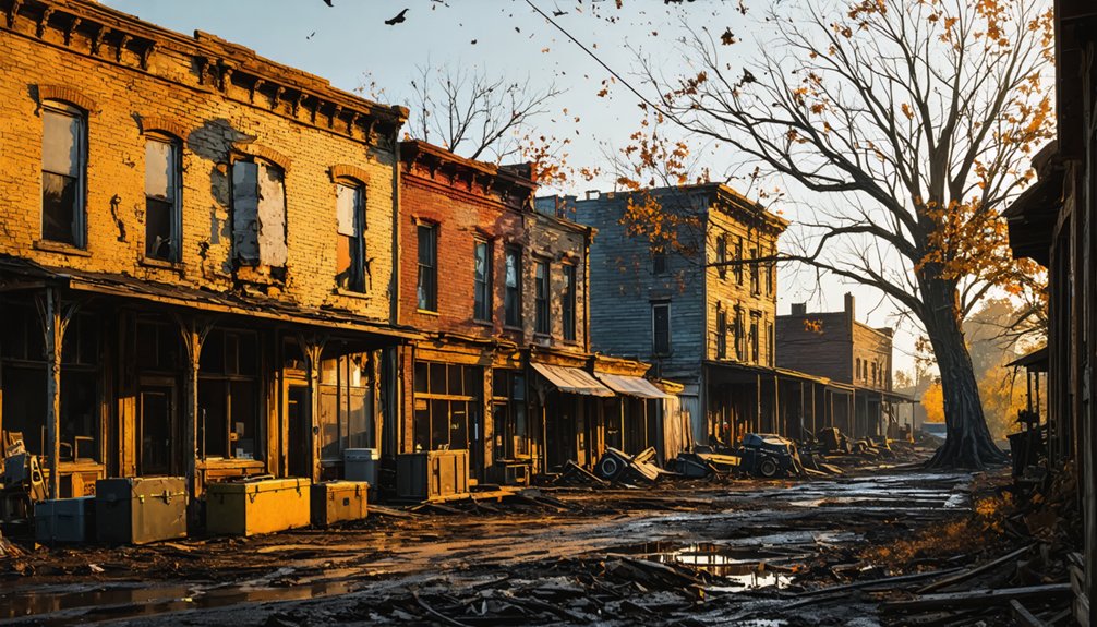 abandoned towns used in tv