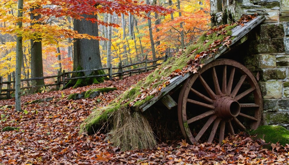 abandoned vermont farm remnants