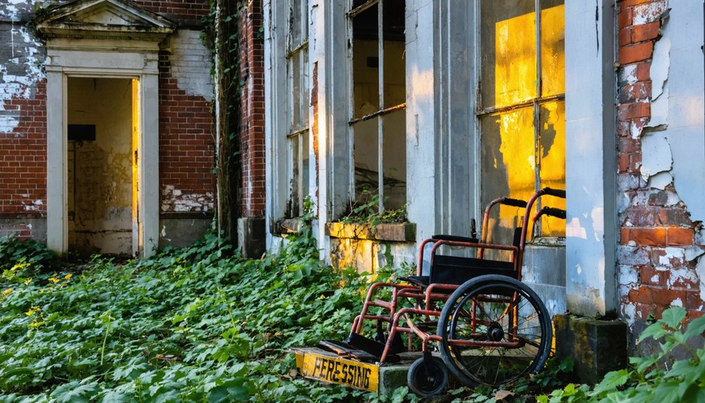 accessible historic asylum grounds
