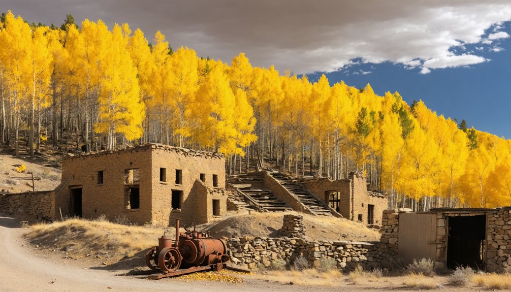 ancient turquoise mining site