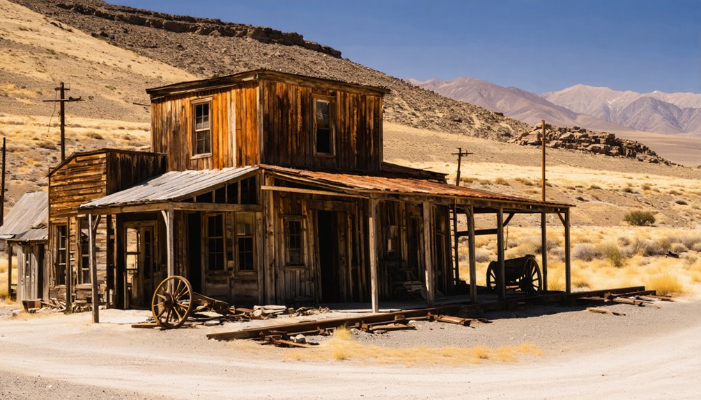 authentic mining ghost town
