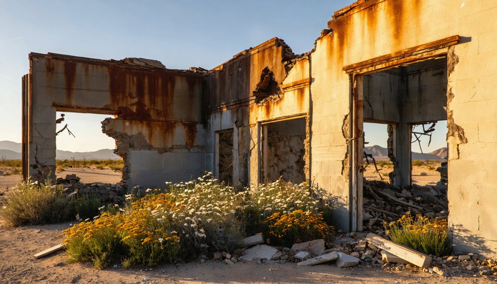 cinematic decay haunting compositions textural ruins layered depths