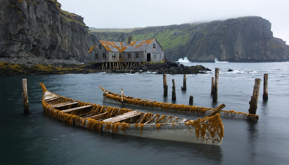 cliffside inupiat settlement abandonment
