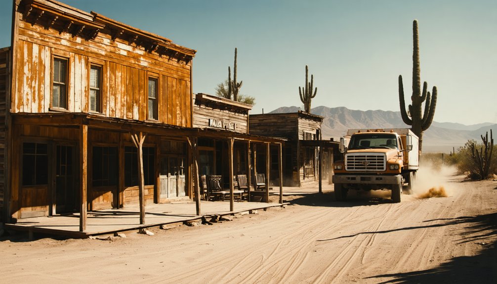 desert ghost town filming