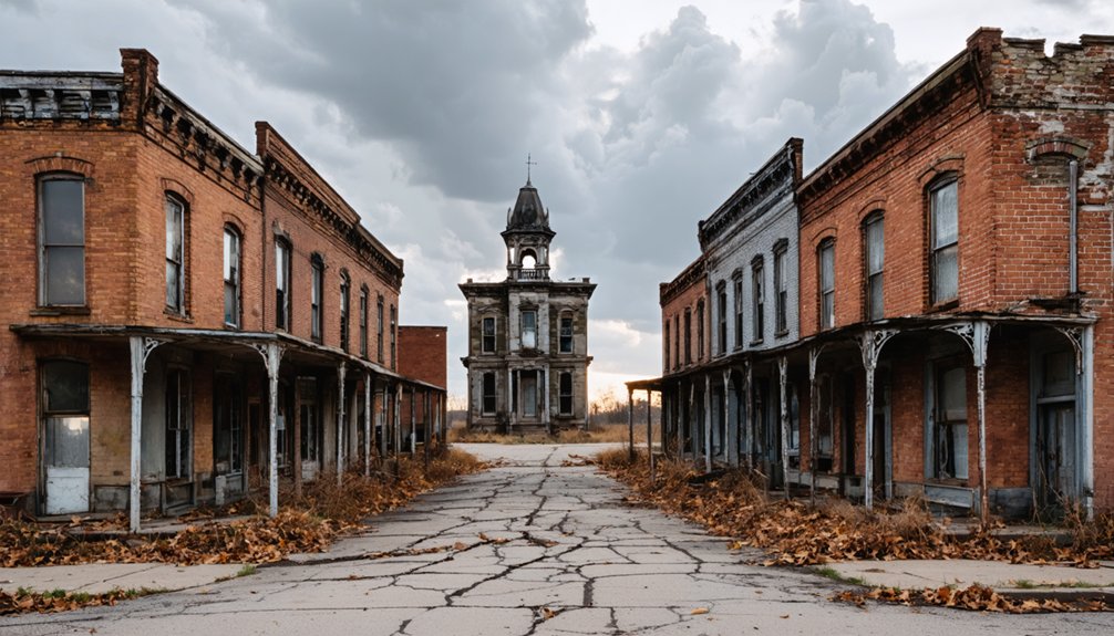 eerie abandoned illinois towns