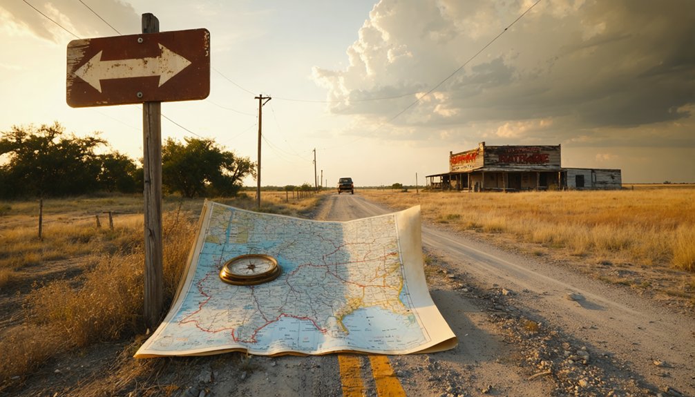 eerie ghost town exploration in texas