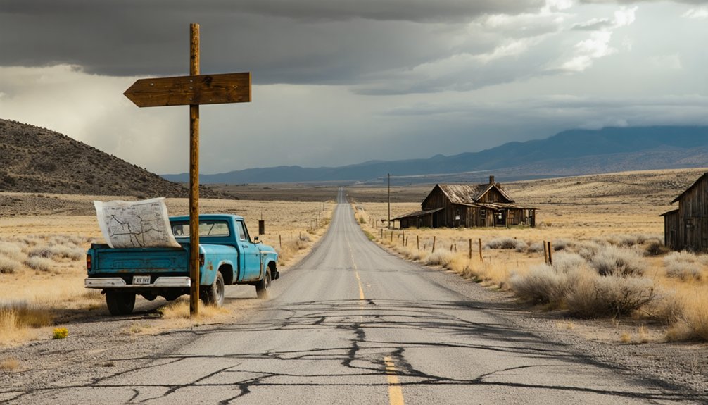 eerie ghost town road trip