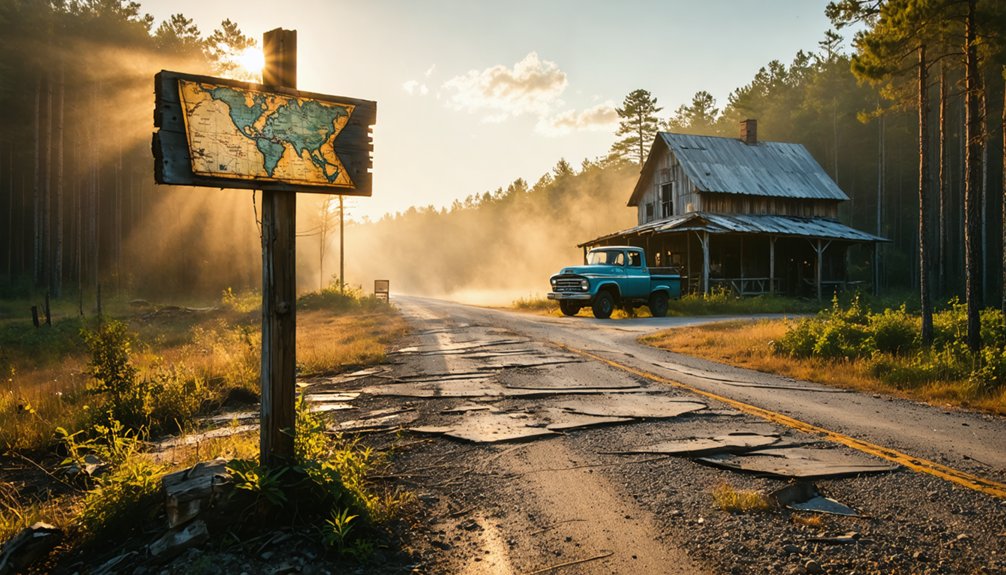 eerie ghost town road trip