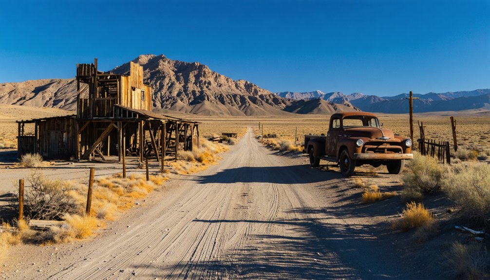 eerie nevada ghost town beckons