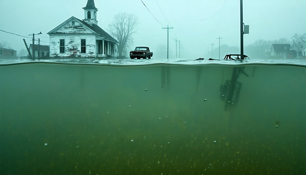 flood prone ghost town reclamation