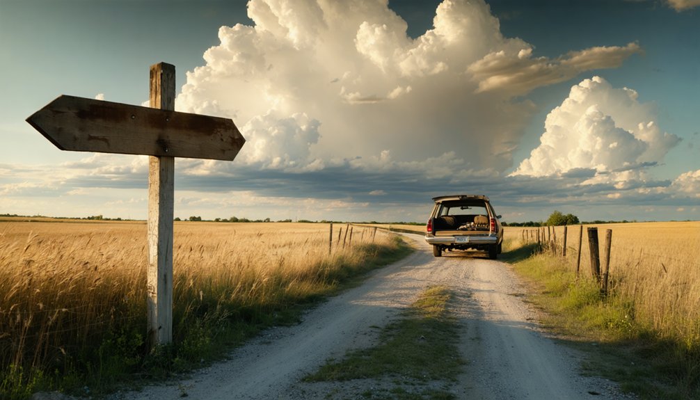 frontier life s quieter twin town