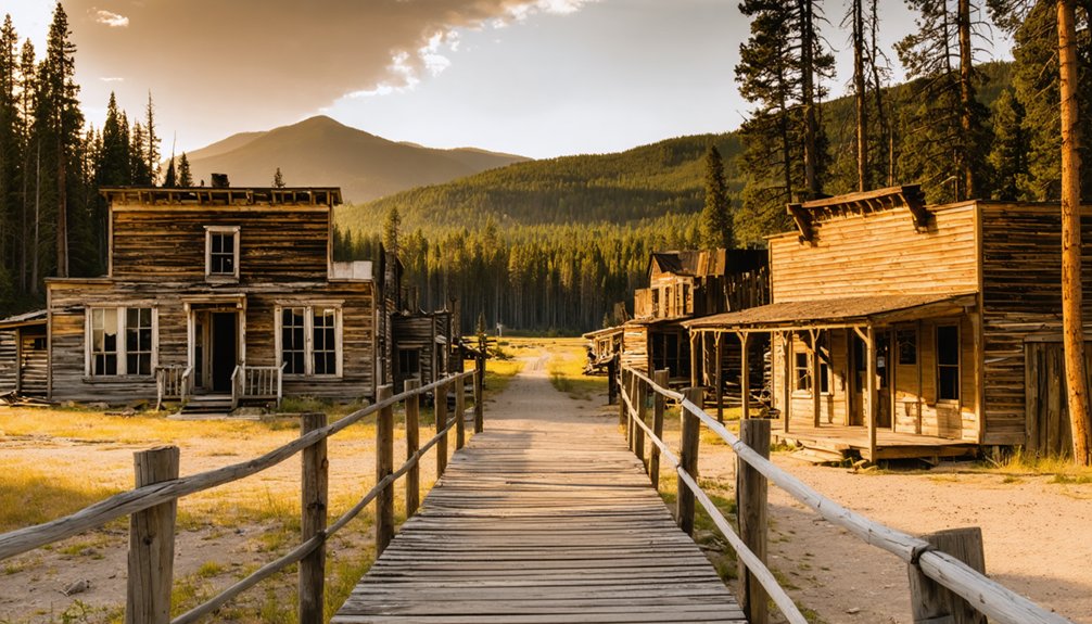 ghost town cabin wilderness adventure