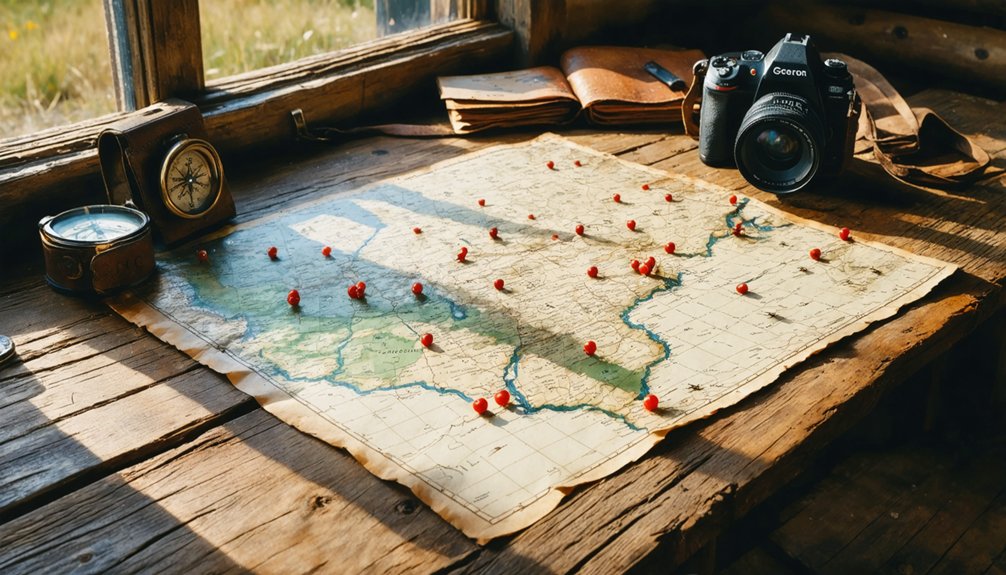 ghost town exploration planning