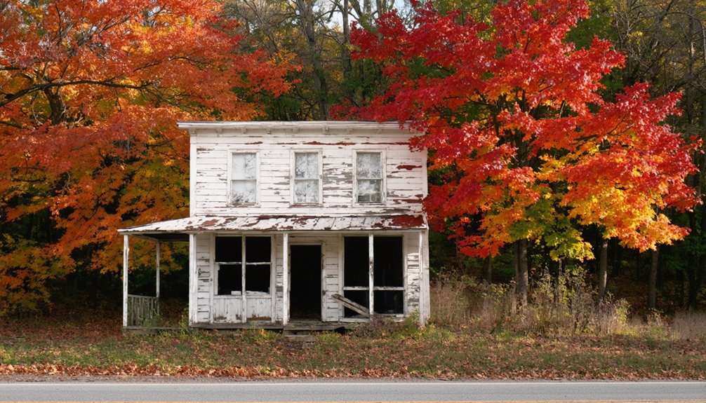 ghost town foliage exploration