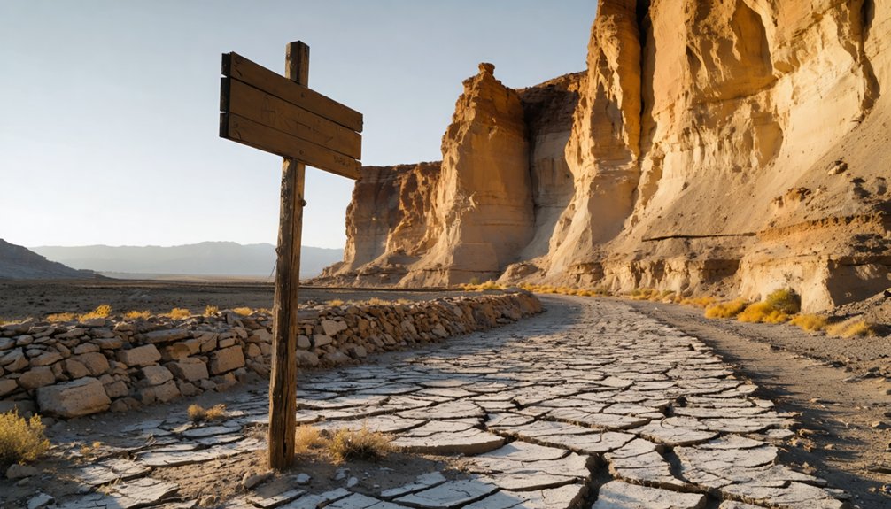 ghost town names reflect geology