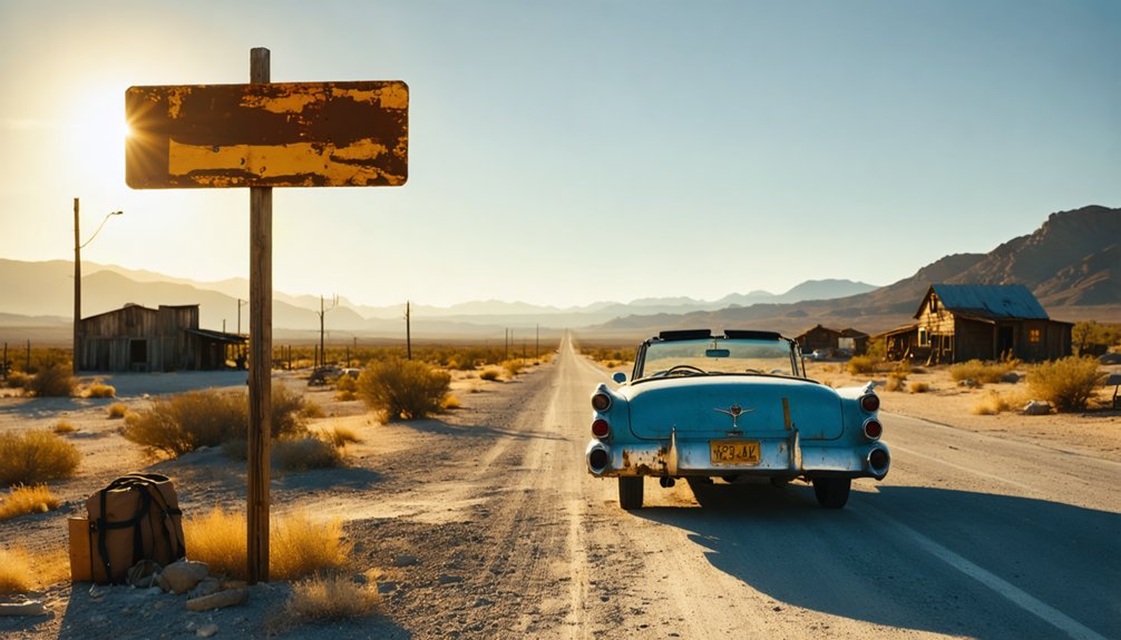 ghost town road trip california