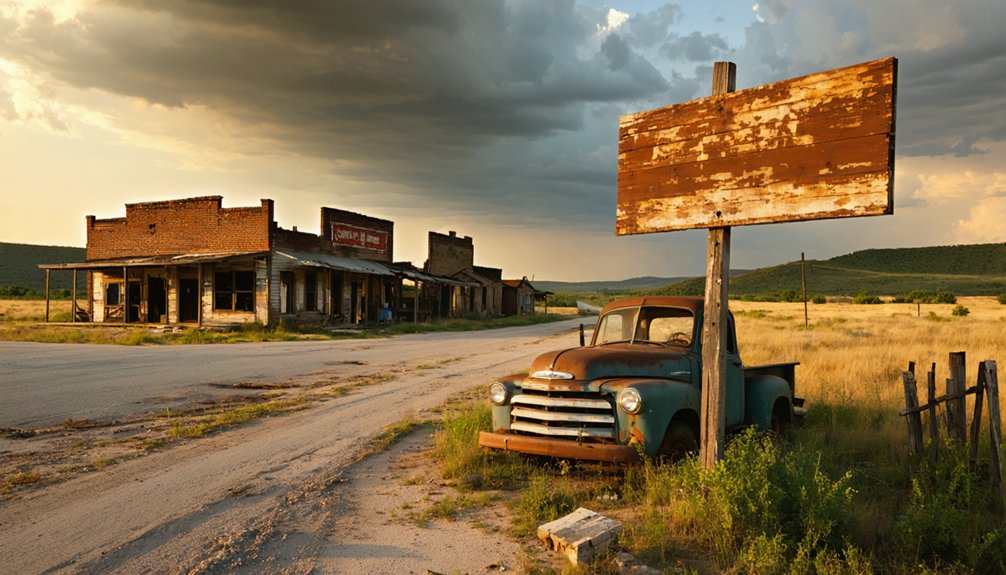 ghost town road trip oklahoma