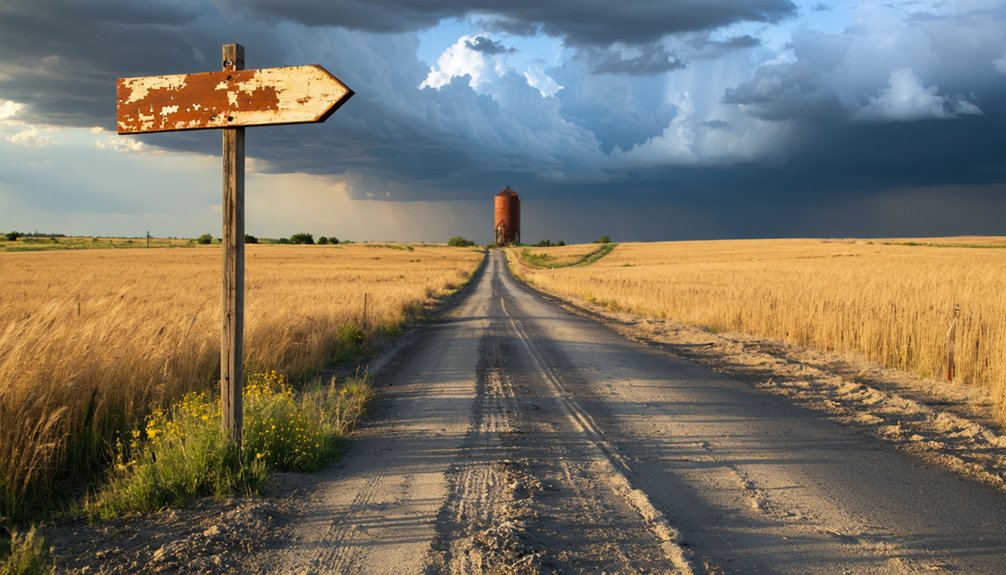 ghost town road trip omemee north dakota