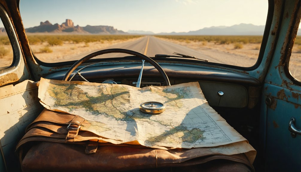 ghost town road trip texas