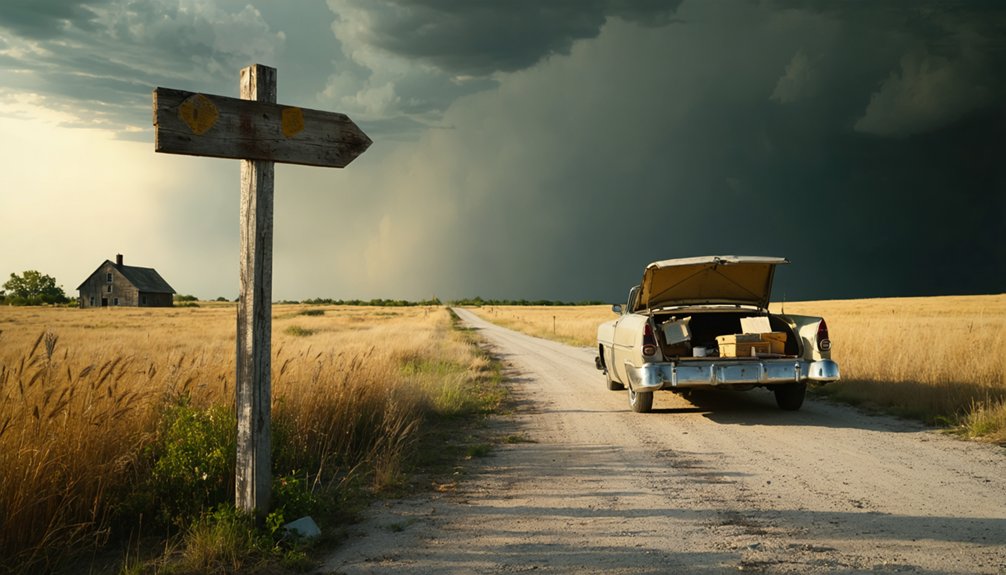 ghost town road trip williamsport kansas