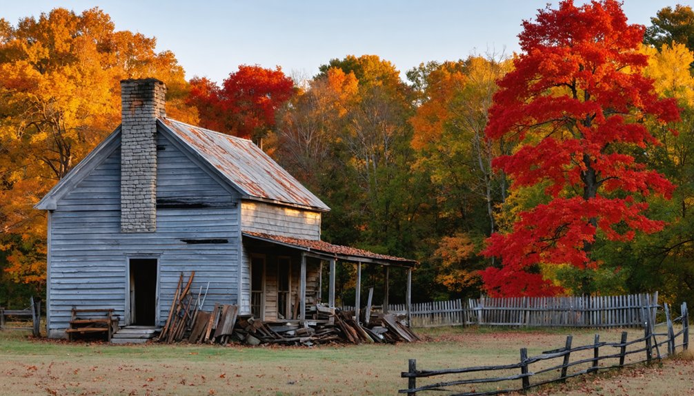 ghost town ruins preserved history