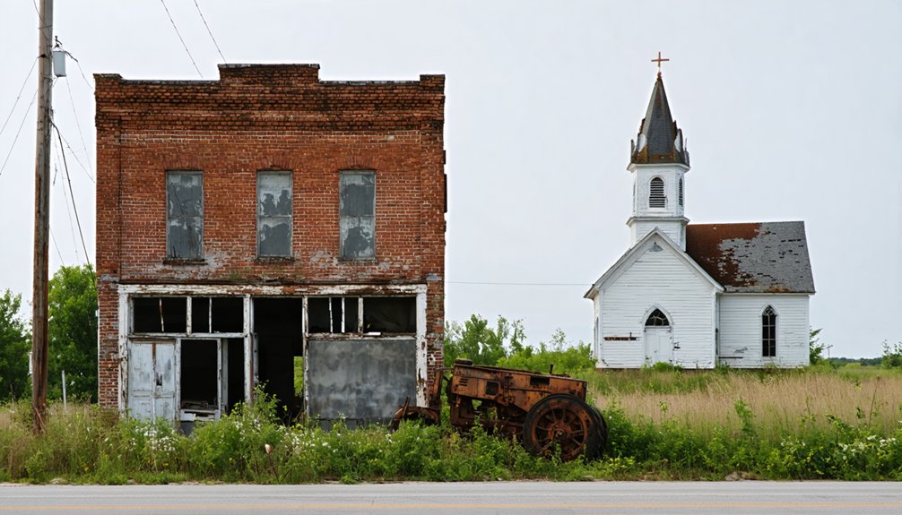 ghost towns evolving remnants