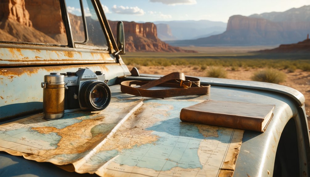 ghostly abandoned uranium mining town