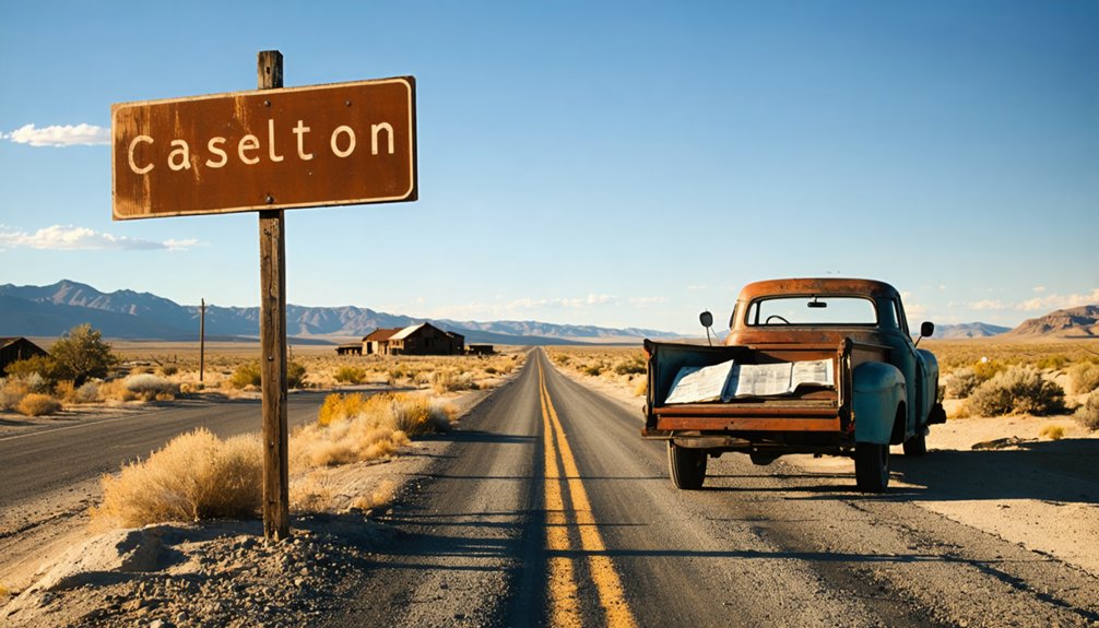 ghostly caselton nevada road trip