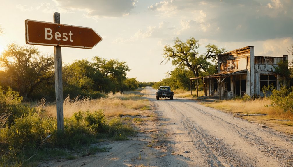 ghostly town road trip destination