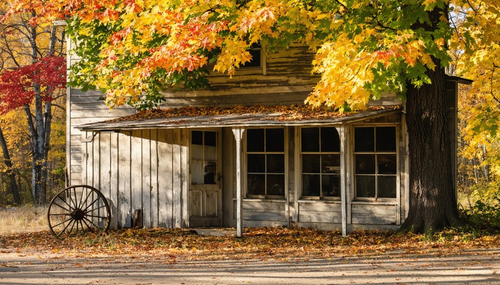haunted autumn ghost towns