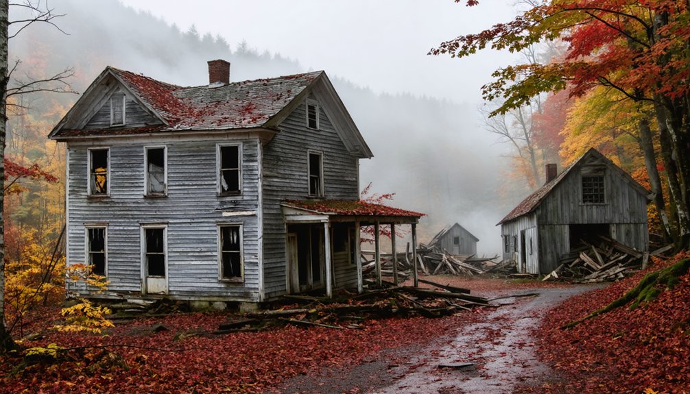 haunted autumn ghost towns