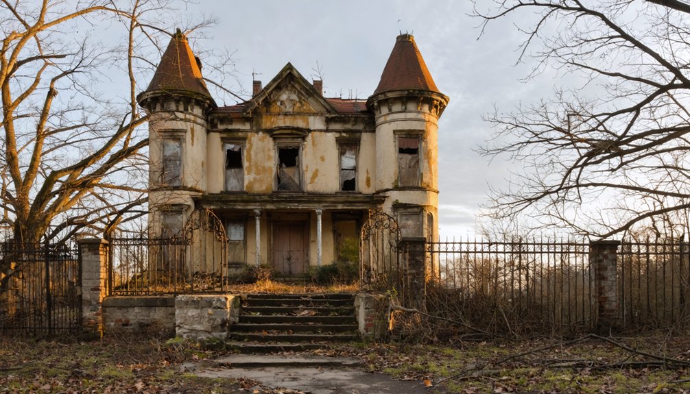 haunted sanitarium foundations remain