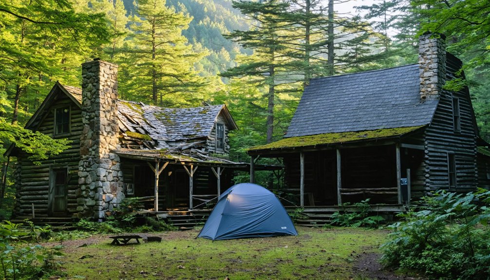 haunted smoky mountain ruins