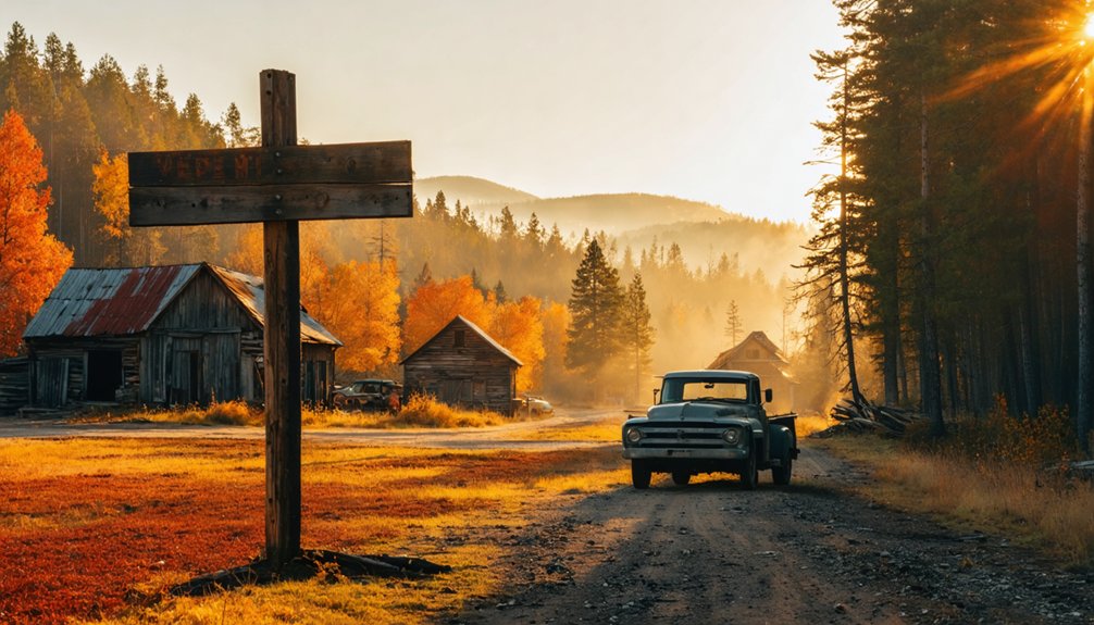 haunting atmospheric seasonal explorer s ghost town