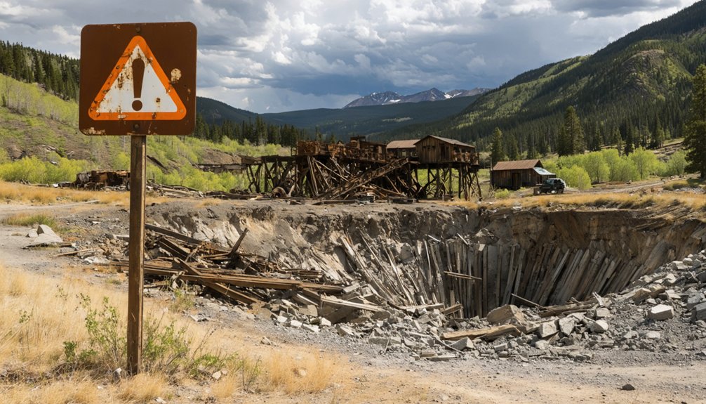 hazardous abandoned mining environments caution essential