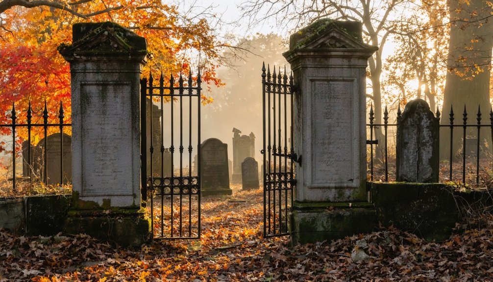 hidden autumn cemetery secrets