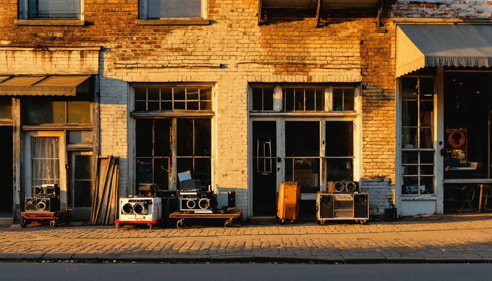 historic districts serve as period appropriate settings