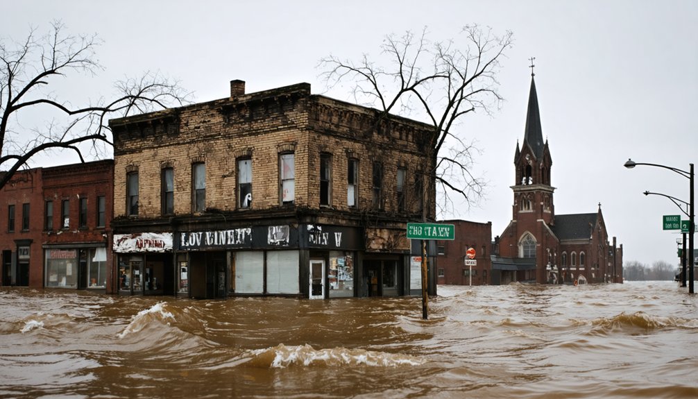 historic flooding repeatedly devastates settlements