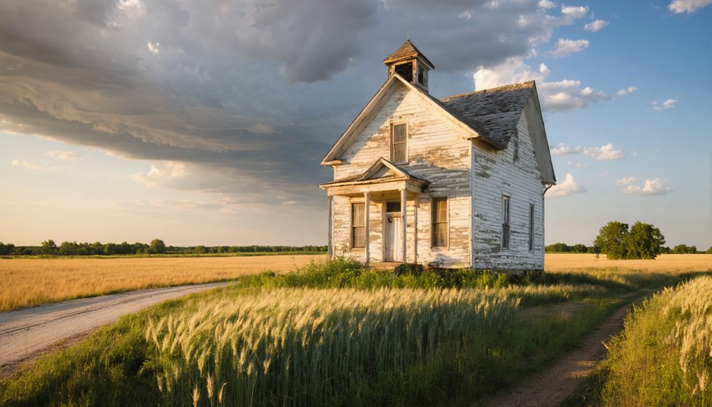 historic limestone schoolhouse