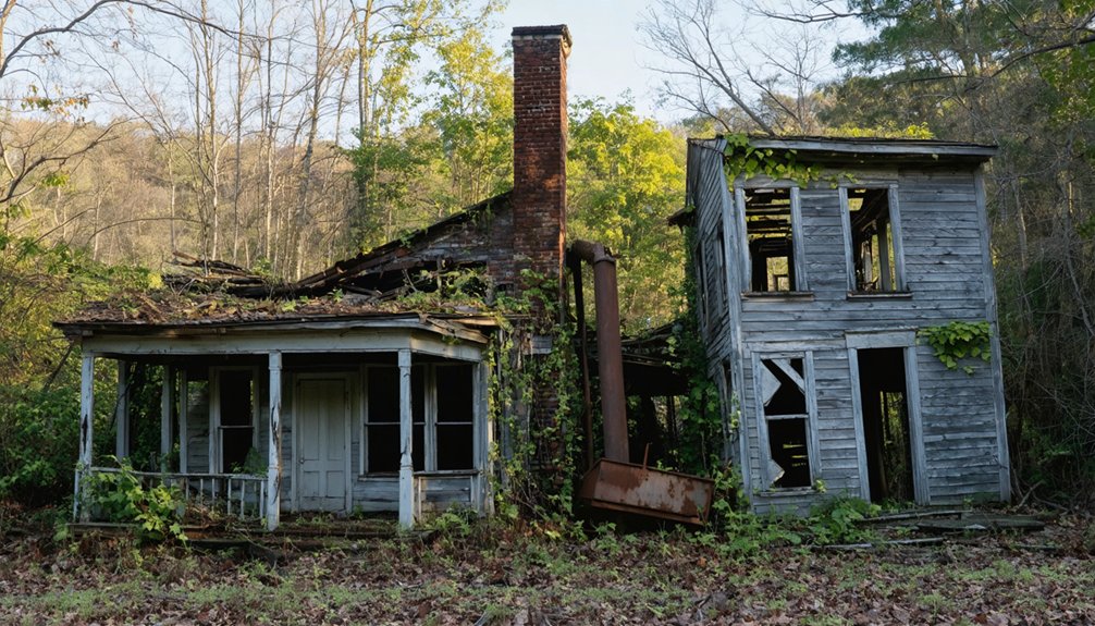 historic ruins with varying access