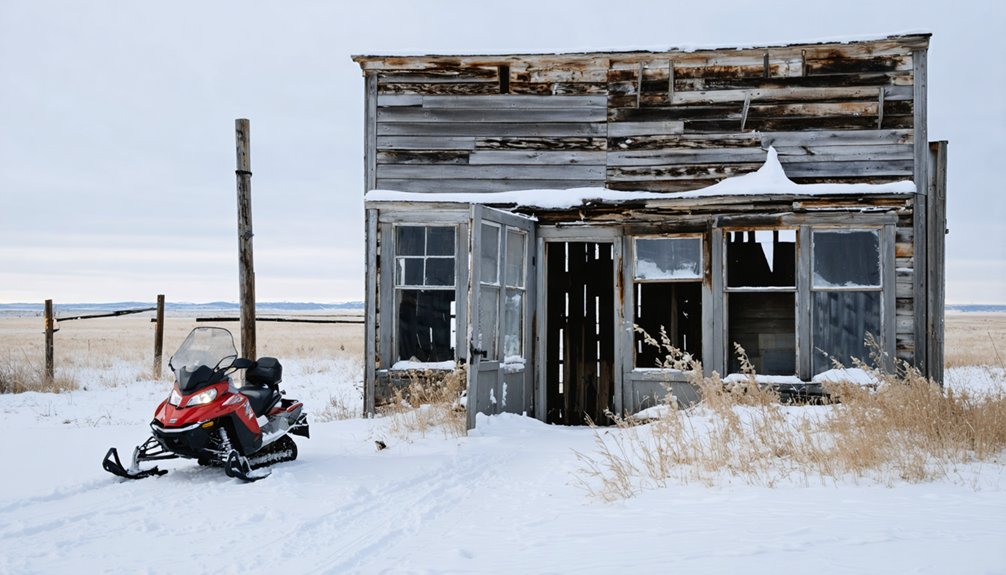 historic snowmobile and snowshoe routes
