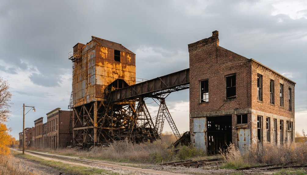 industrial decay and ghost towns