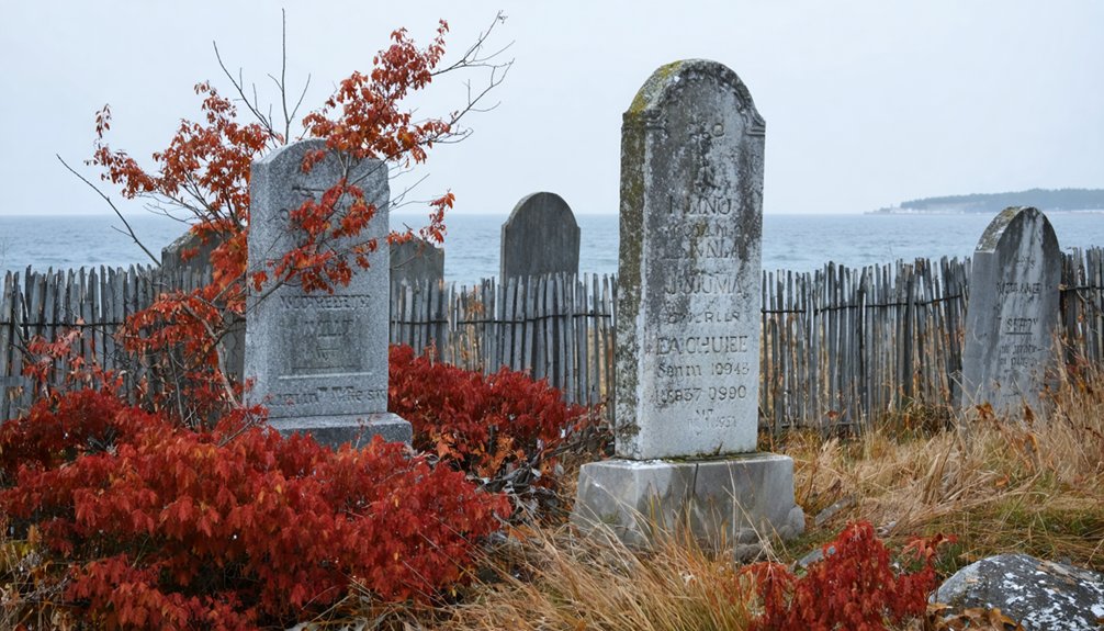 industrial ruins and autumn scenery
