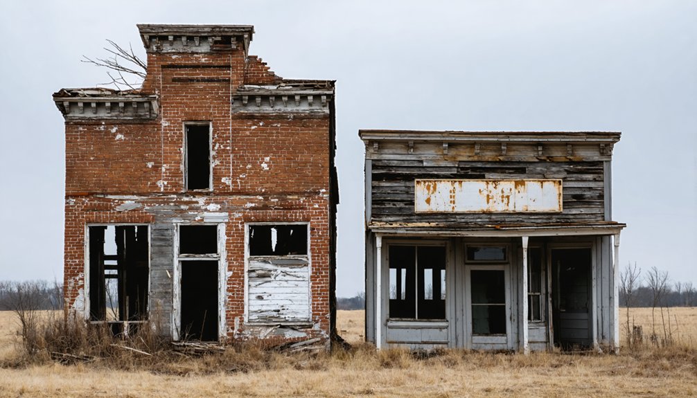 lost schoolhouse and store