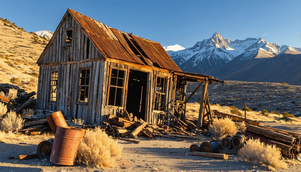 mine closure and avalanche destruction