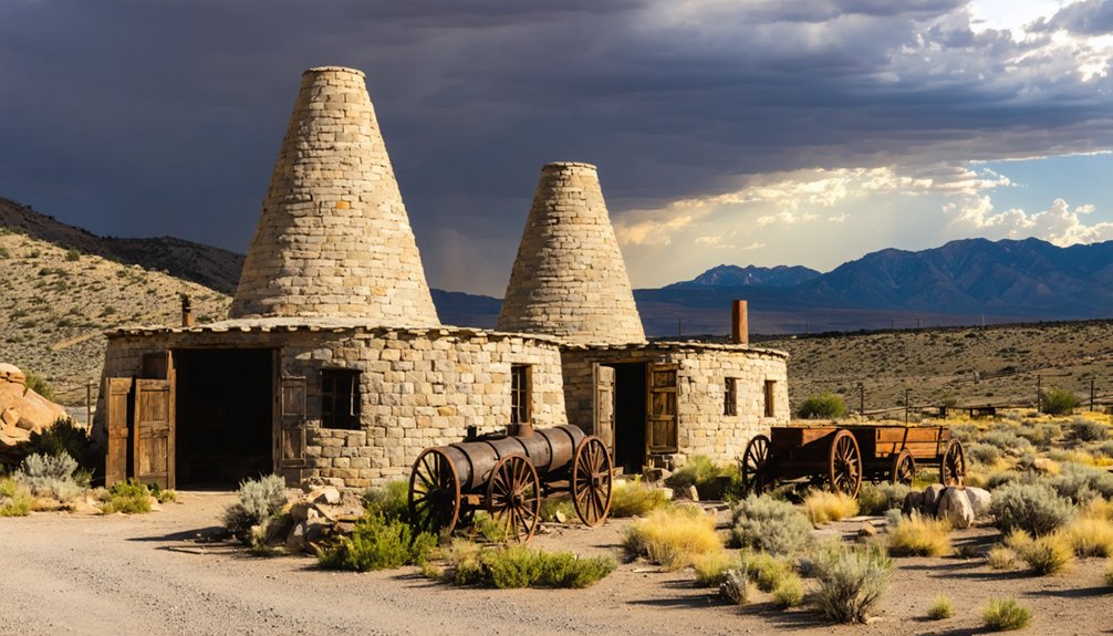 mining boom blacksmith shops charcoal kilns