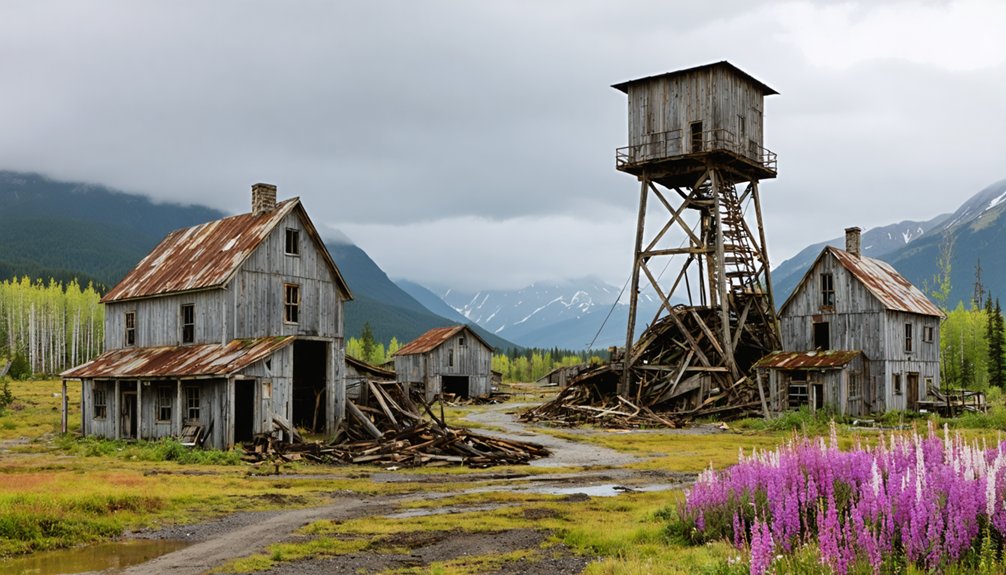 mining booms leave ghost towns