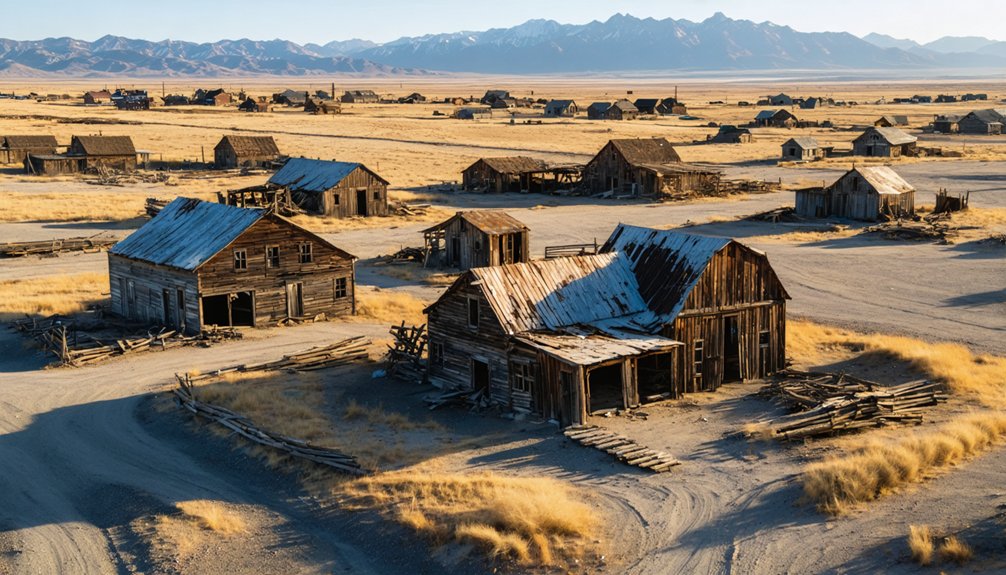 mining towns clustered southwest